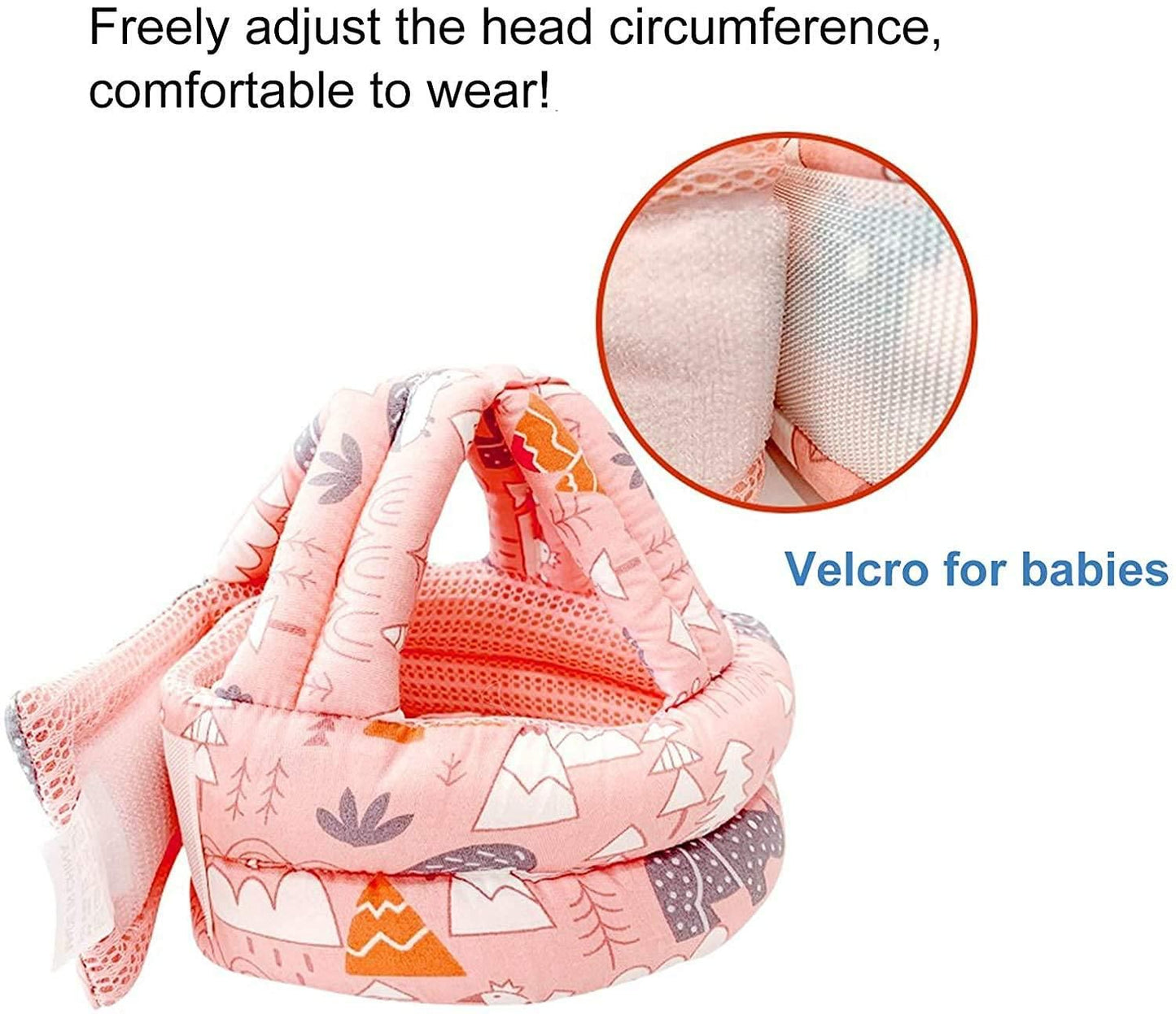 Lightweight Padded Safety Baby Helmet- Bump Free Protection