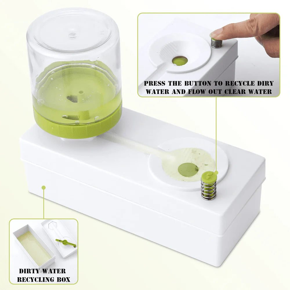 CleanBrush- Paint Brush Rinser (For Adults & Kids)