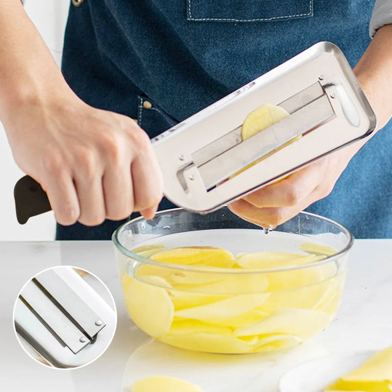 Stainless Steel Vegetable Shredder+Peeler+Slicer