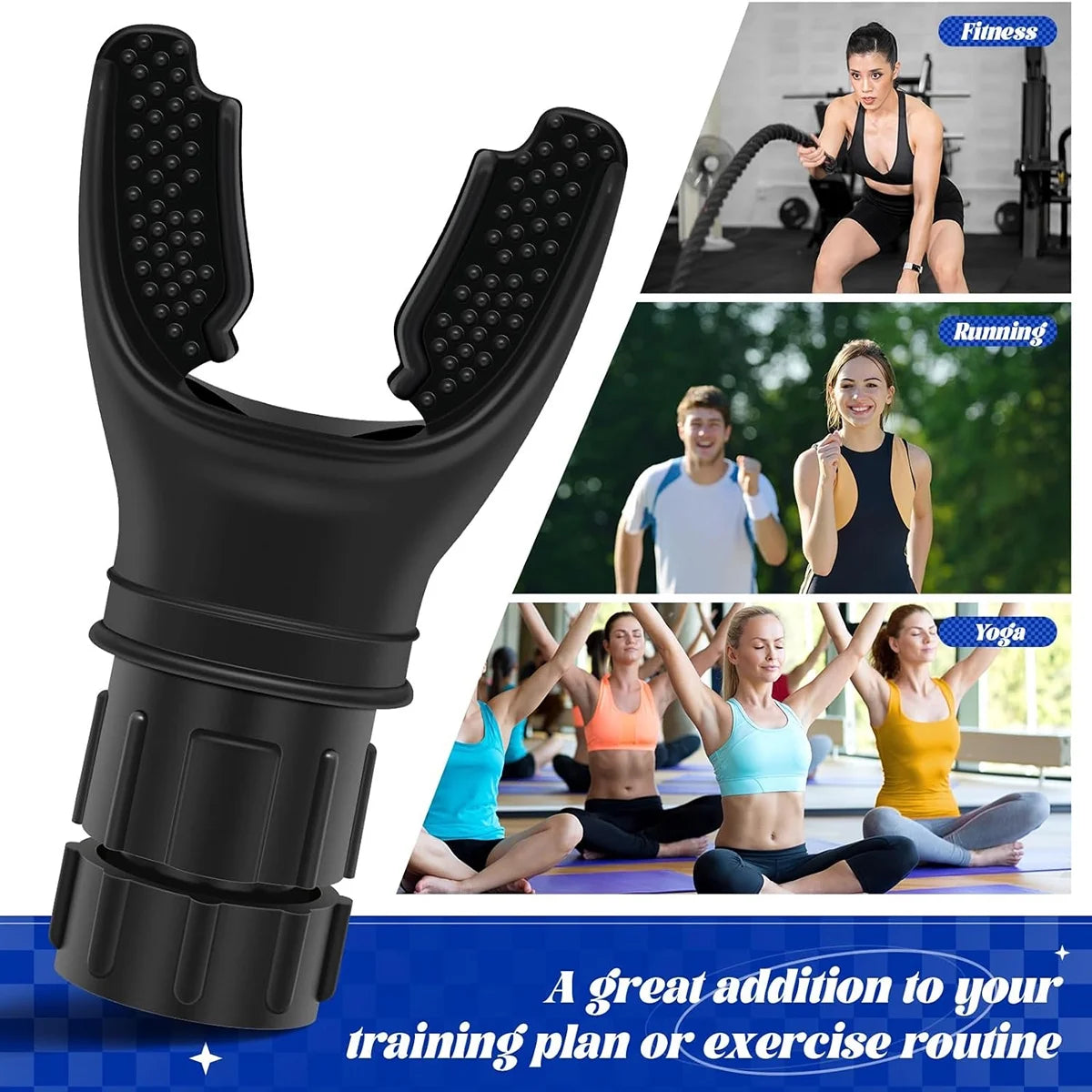 Breathing Lung Trainer & Exerciser- Improves Breathing & Increases Stamina