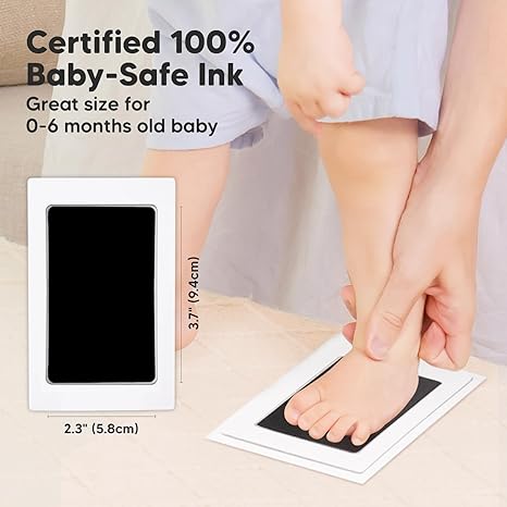 Press for Print Baby Imprint Kit- Safe Non Toxic & Mess free.