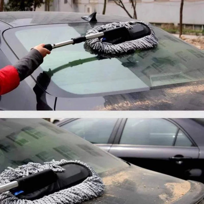 Flexible and Extendable Microfiber Car Duster