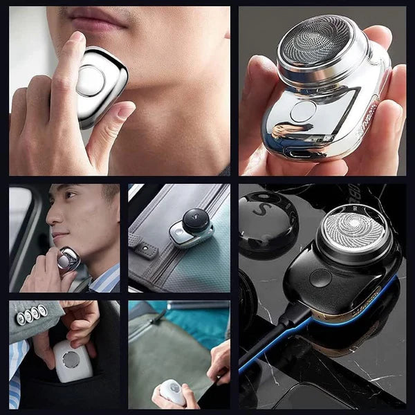 Mini Electric Shaver- Shave in seconds without cream/foam