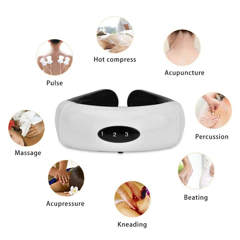 MagneTherapy™ Electric Pulse Magnetic Therapy Neck & Body Massager