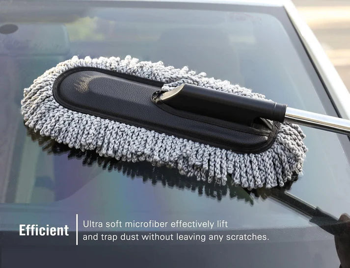 Flexible and Extendable Microfiber Car Duster