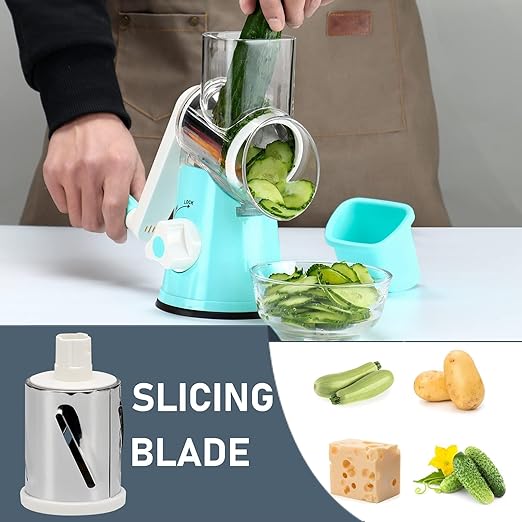 4 in 1 Vegetable Cutter, Slicer, Shredder and Grator