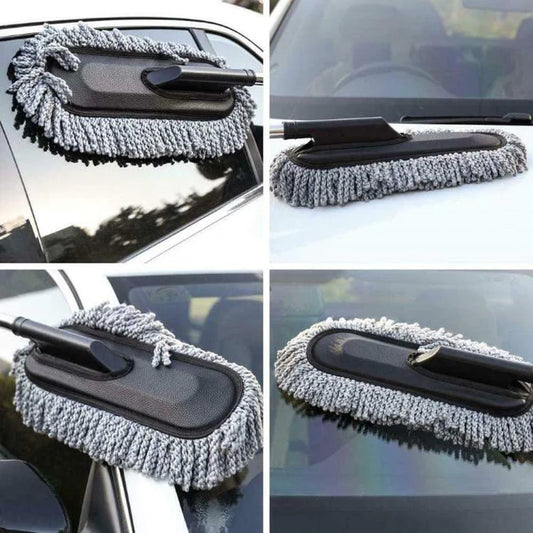 Flexible and Extendable Microfiber Car Duster