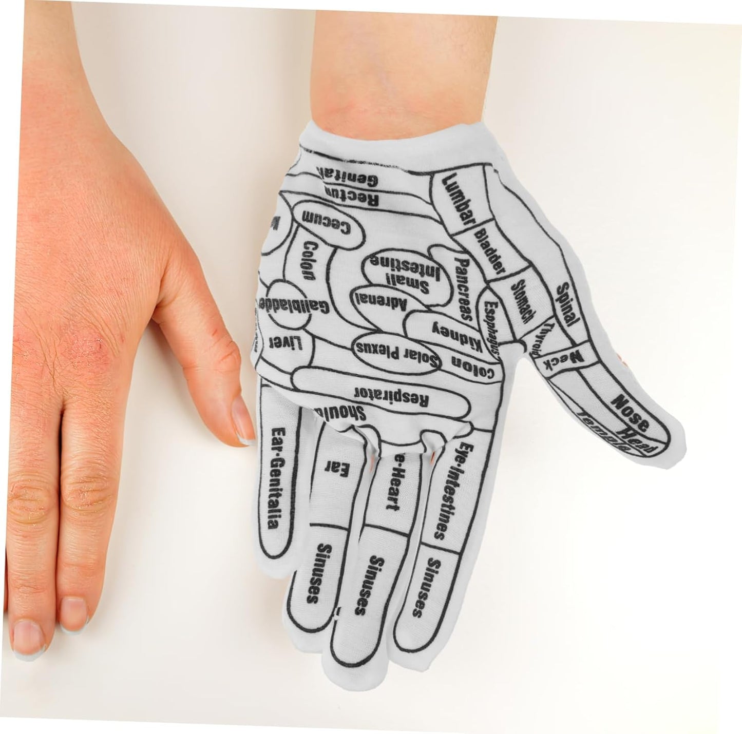 Acupressure Massage Gloves- Reflexology Therapy With Marking and tool