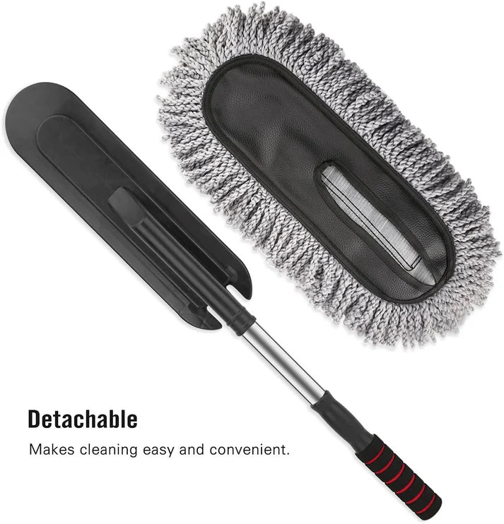 Flexible and Extendable Microfiber Car Duster