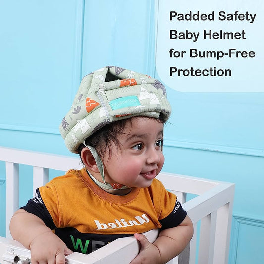 Lightweight Padded Safety Baby Helmet- Bump Free Protection