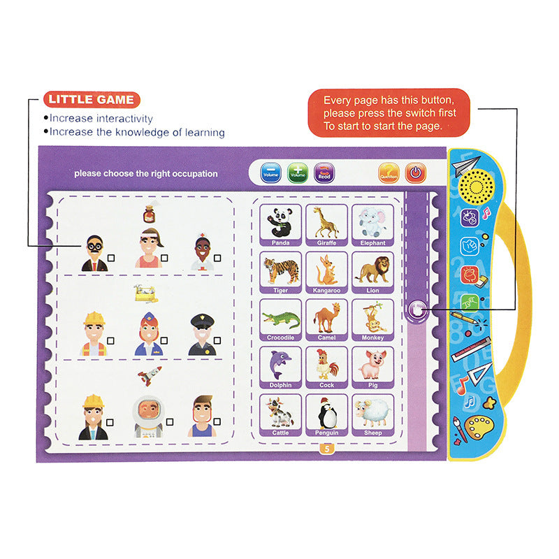 EinsteinPro - Intelligent Talking & Learning Book for Kids