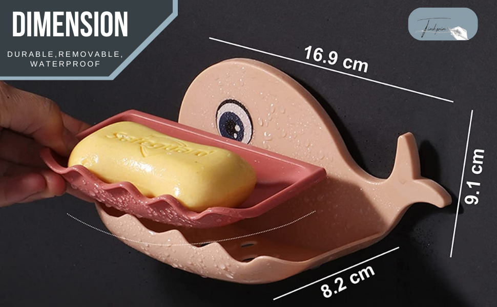 Wall Mounted Soap Stand Holder for Bathroom & Kitchen.g