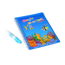 Reusable Magic Water Quick Dry Book- (Pack Of 4 Books)