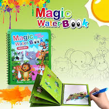 Reusable Magic Water Quick Dry Book- (Pack Of 4 Books)