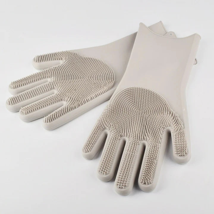 Silicone Dishwashing and Multipurpose Gloves